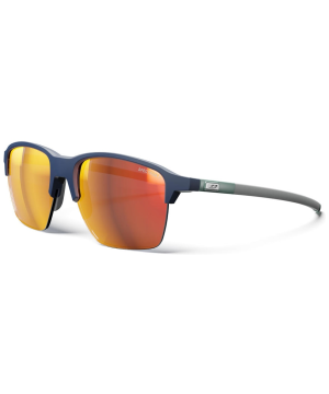 Matt Blue - Shiny Green (Lens: Spectron3 Polycarbonate)-swatch